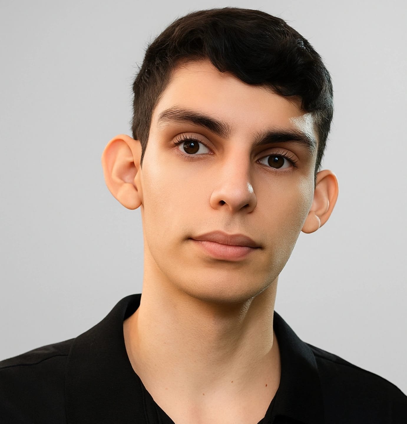 Retrato de um estagiário da empresa